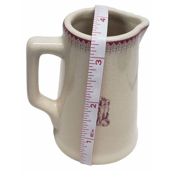 Moulin Roty Vintage Ceramic Child’s Play Tea Set | Mini Plate & Saucer Pitcher - Picture 5 of 5